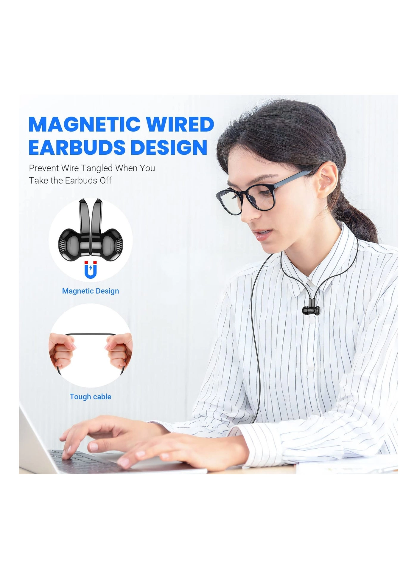 USB C Headphones Wired Earbud