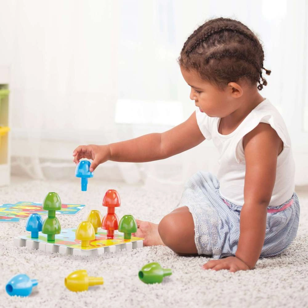 Jumbo Peggy Insert Mosaic Game - 20 Pc