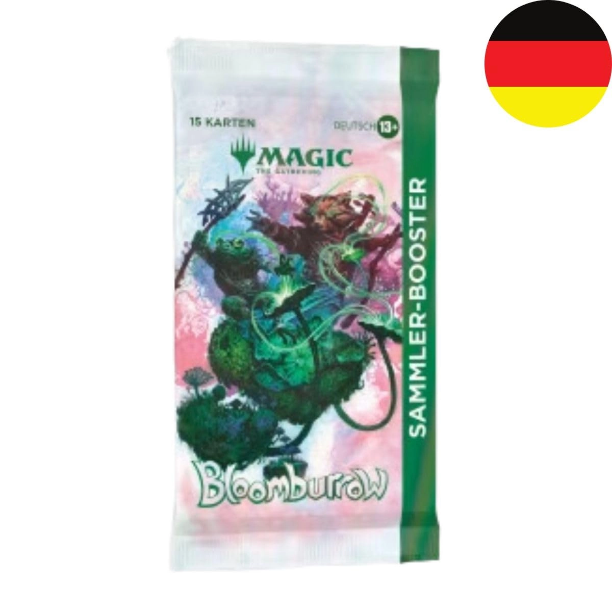 Wizards of the Coast Magic The Gathering Bloomburrow Collector Booster Display - German 12pcs