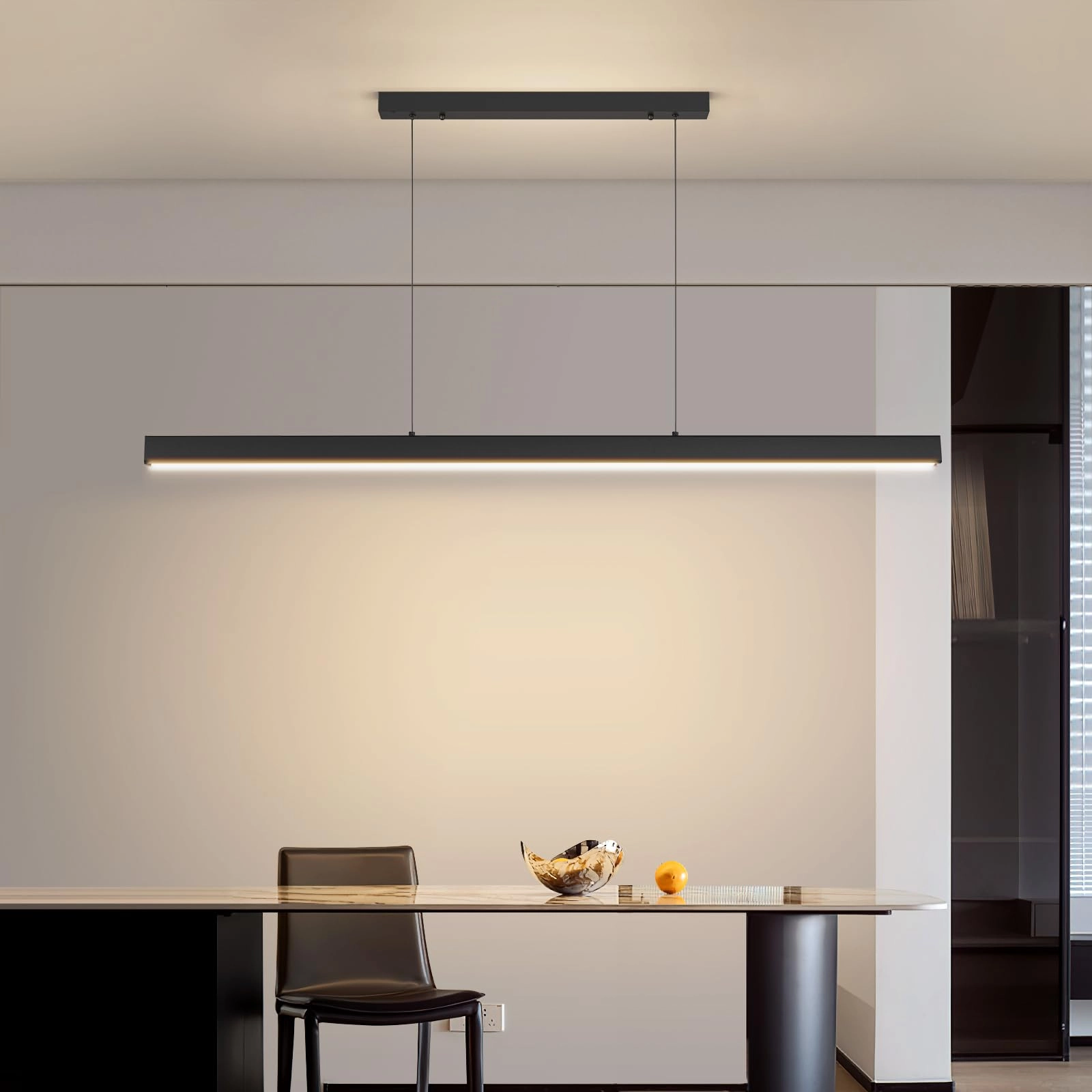 Mikeru Modern LED Pendant Light - 3000k/4500k/6000k 10% to 100% Dimmable