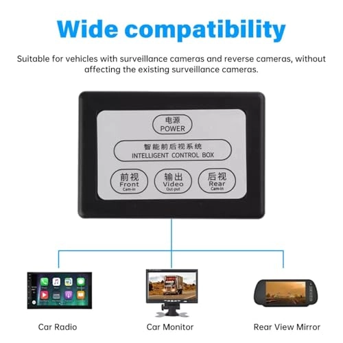 Front and Rear View Control Box