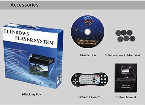 Flip Down Unit - 13.3 Inches