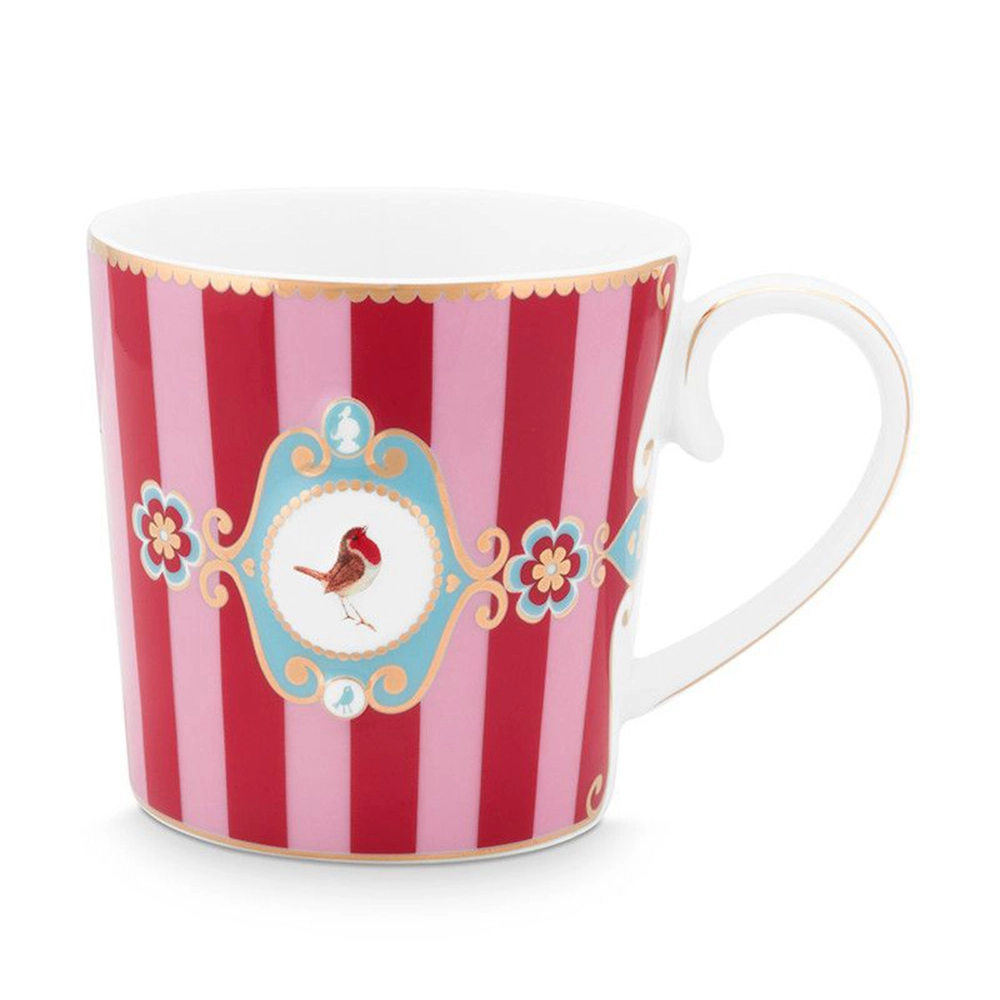 PIP STUDIO Love Birds Mug - Golden details 250 ml