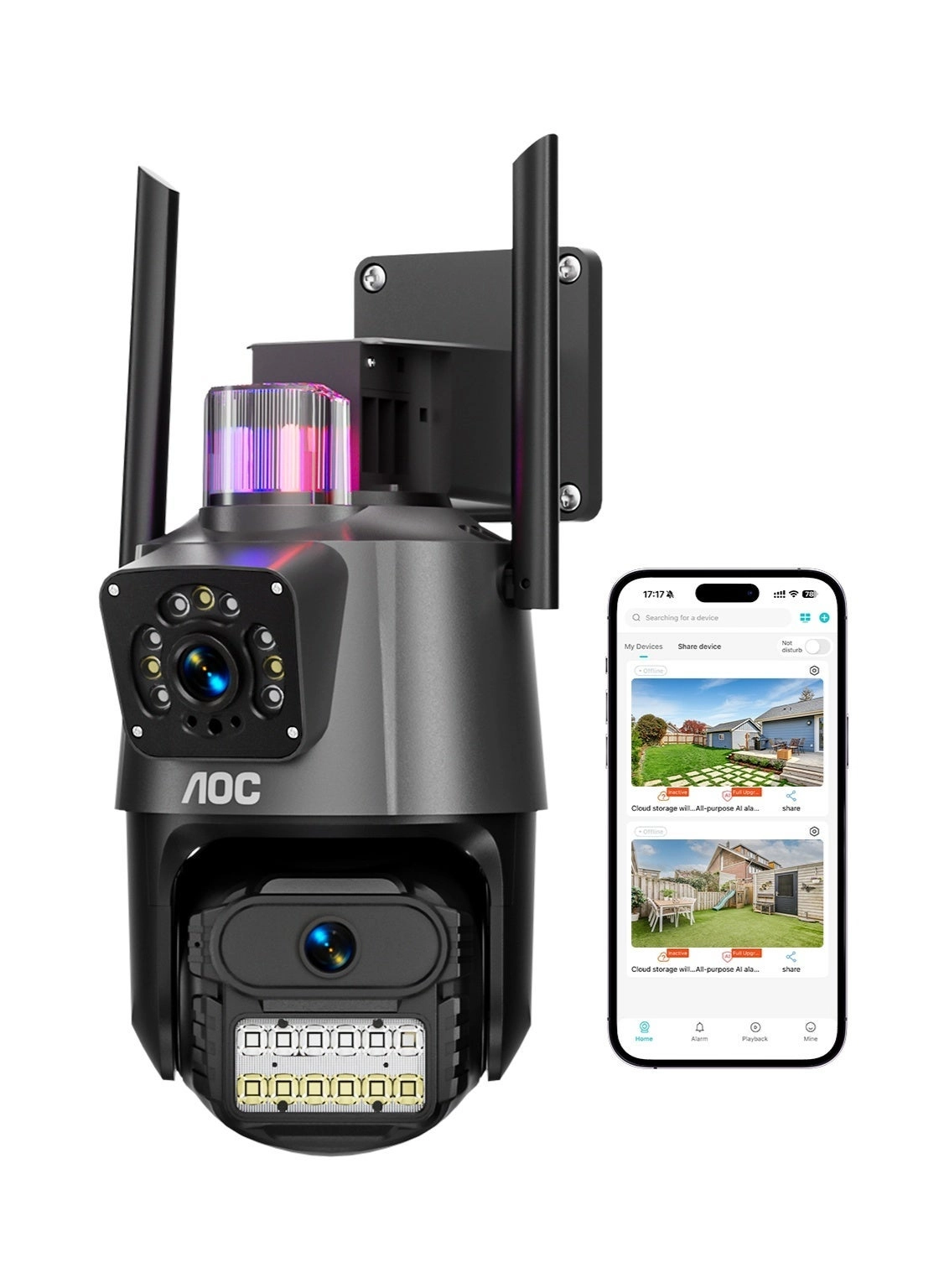 360° Smart Security Camera 1080P