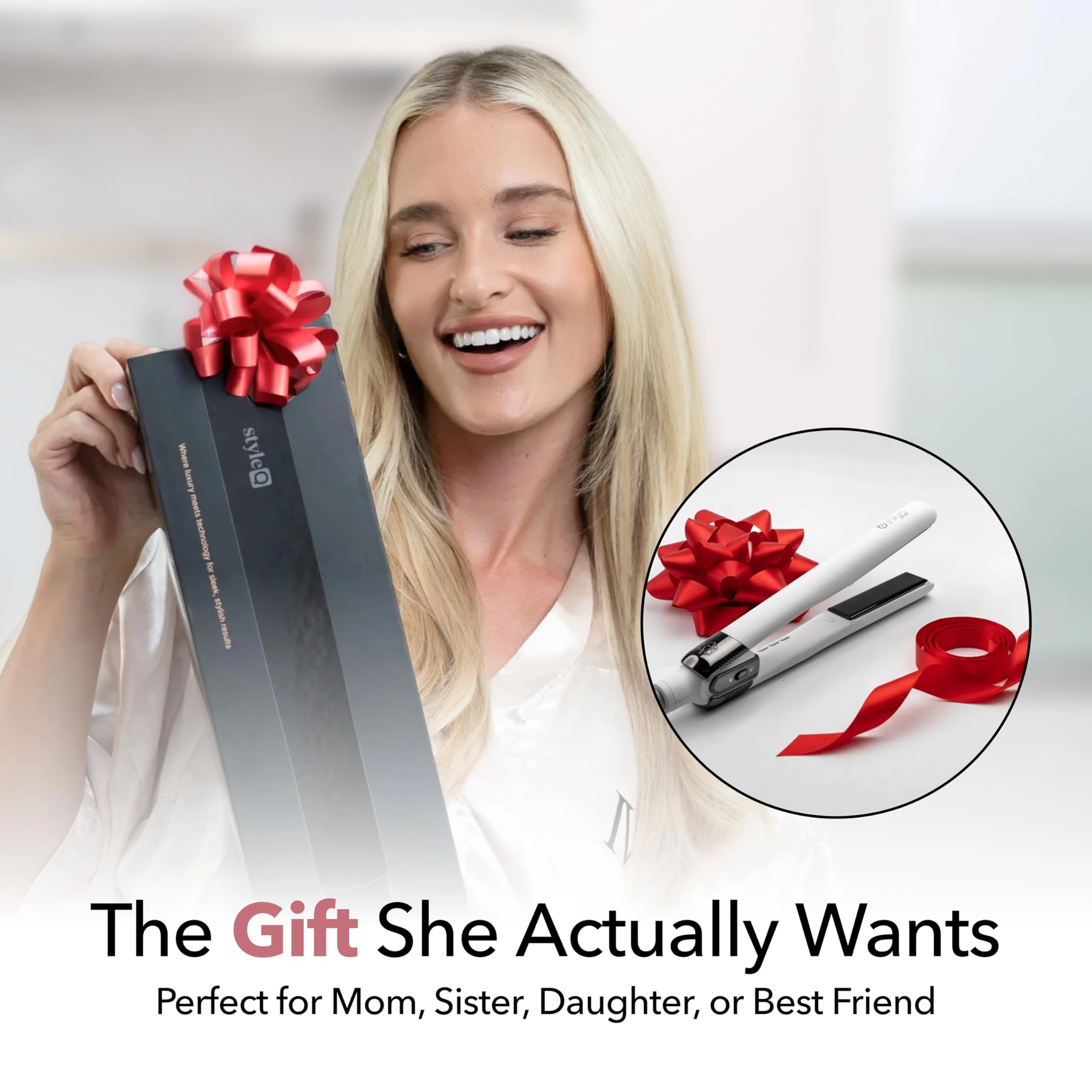 StyleQ - Flat Iron 12 Heat Settings Infrared