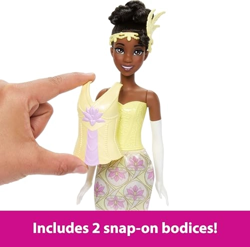 Tiana Fashion Doll - 2-in-1 9 Accessories Ages 3+