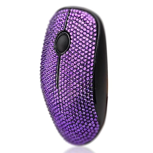 Crystal Rhinestone Wireless Mouse - wireless