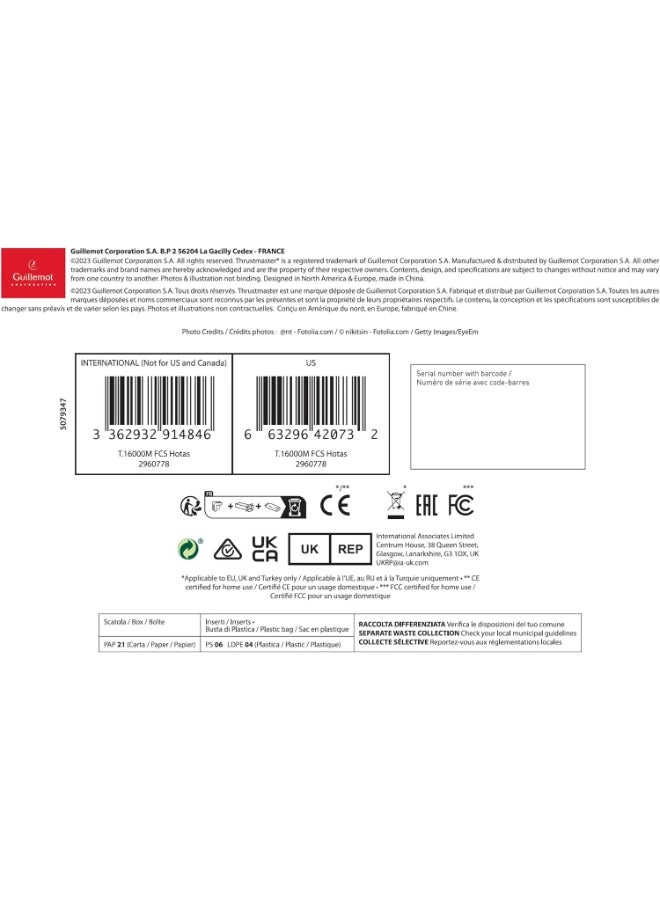 T.16000M FCS HOTAS Flight Stick