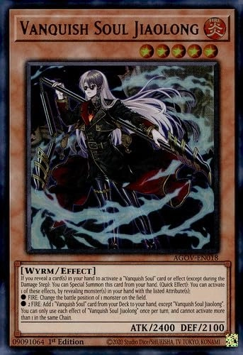 Yu-Gi-Oh! Vanquish Soul Jiaolong AGOV-EN018 - 1st Edition