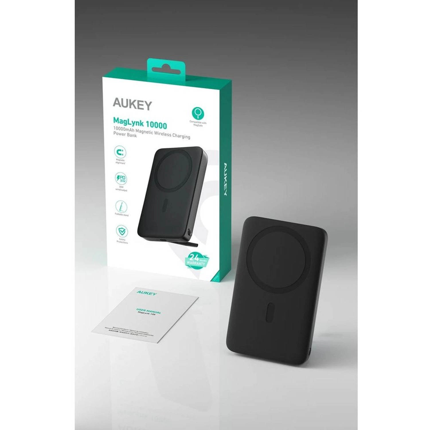 PB-Y41 - 10000mAh 30W 1 USB-A 1 USB-C