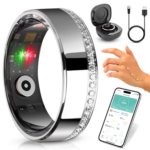 Smart Ring - 10-Day Battery IP68 Waterproof Heart Rate