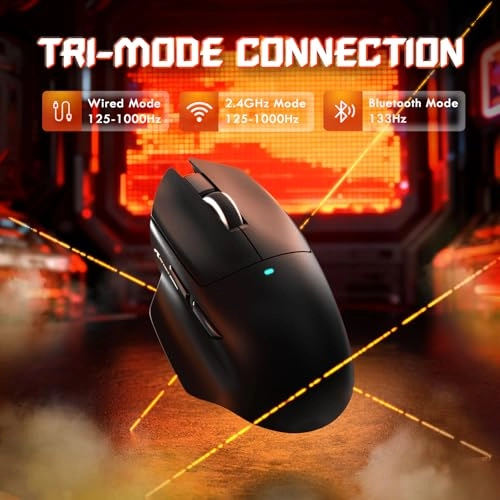 V6 Mouse - 2.4GHz Wireless Bluetooth USB