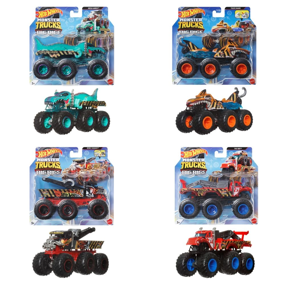 Hot Wheels Monster Trucks Big Rigs - 1:64