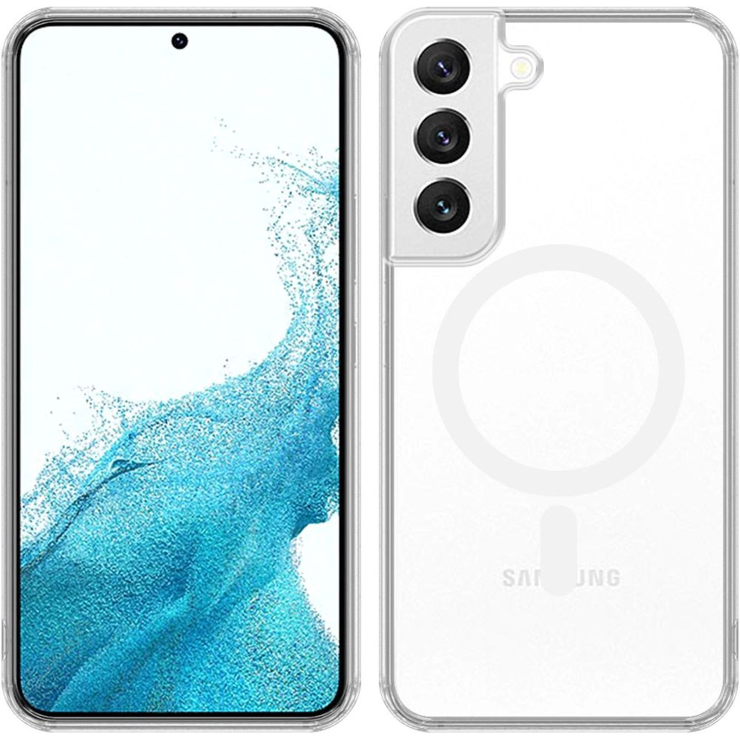 Hope Technology Magnetic Case Back Case for Samsung Galaxy S22