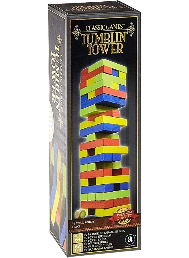 Merchant Ambassador Tumblin Tower - 48 Wooden Pieces