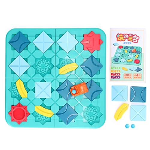 Road Maze Pull Back Car Track Board - 3 years+ 24 pieces