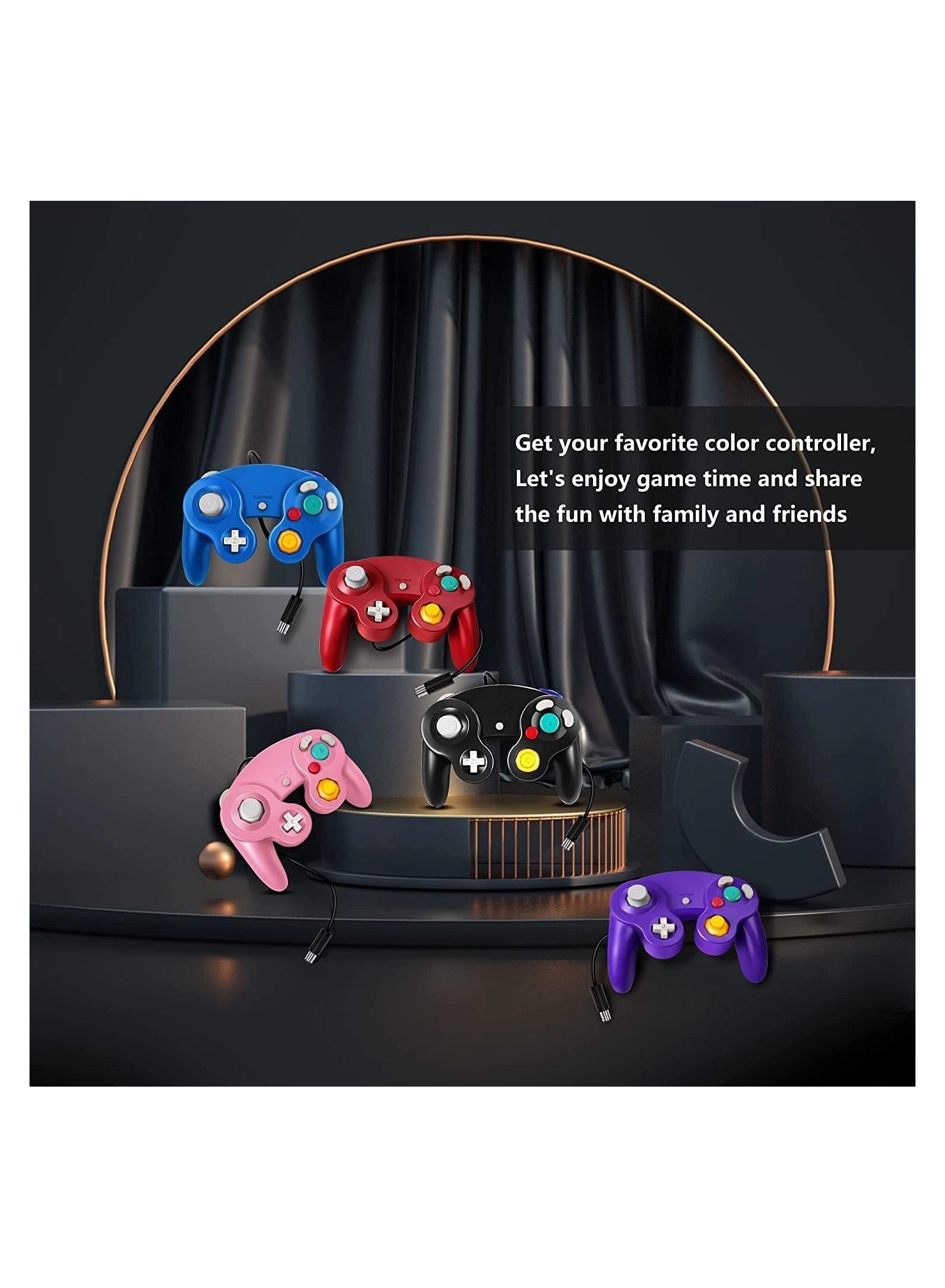 Gamecube Controller - Blue and Red