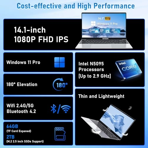 DuetBook - 14.1'' N5095 16GB DDR4 512GB SSD