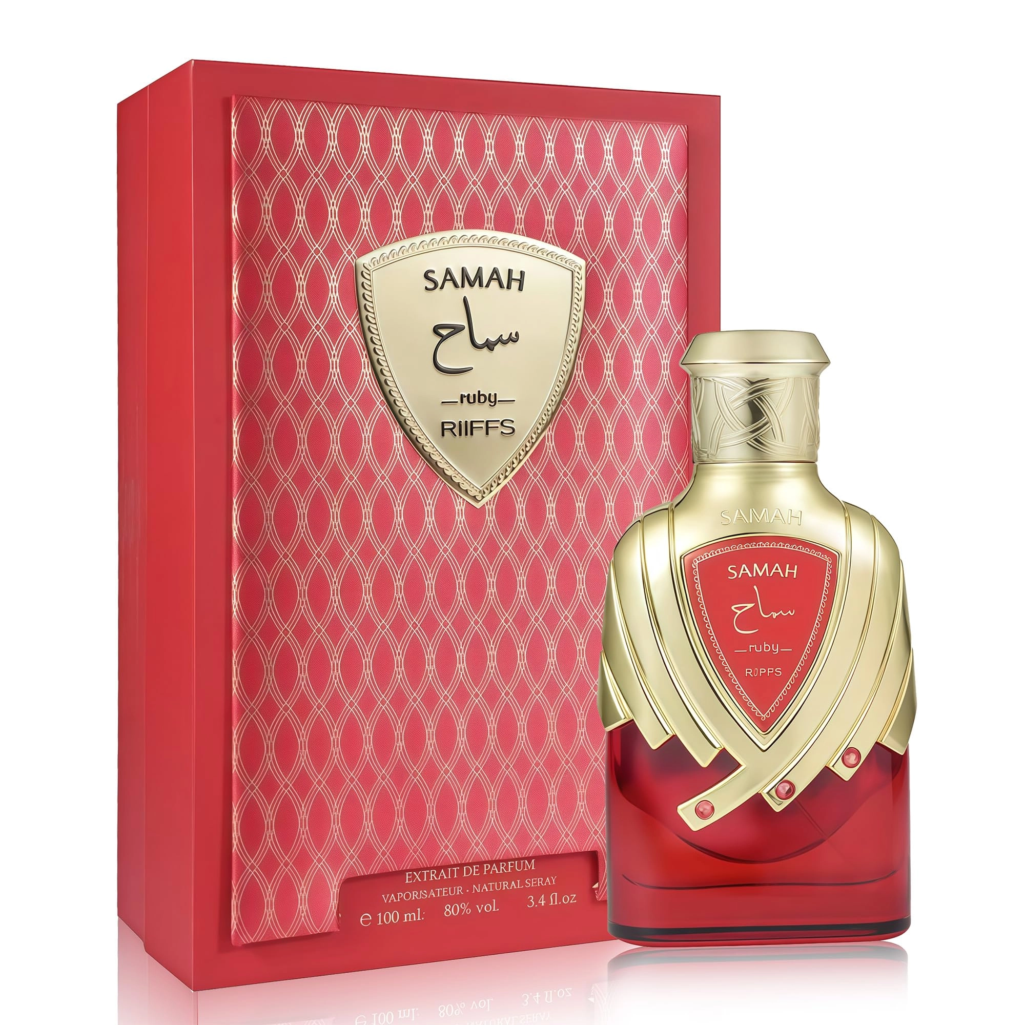 A CENTER Samah Ruby - Eau de Parfum 3.4 Fl Oz