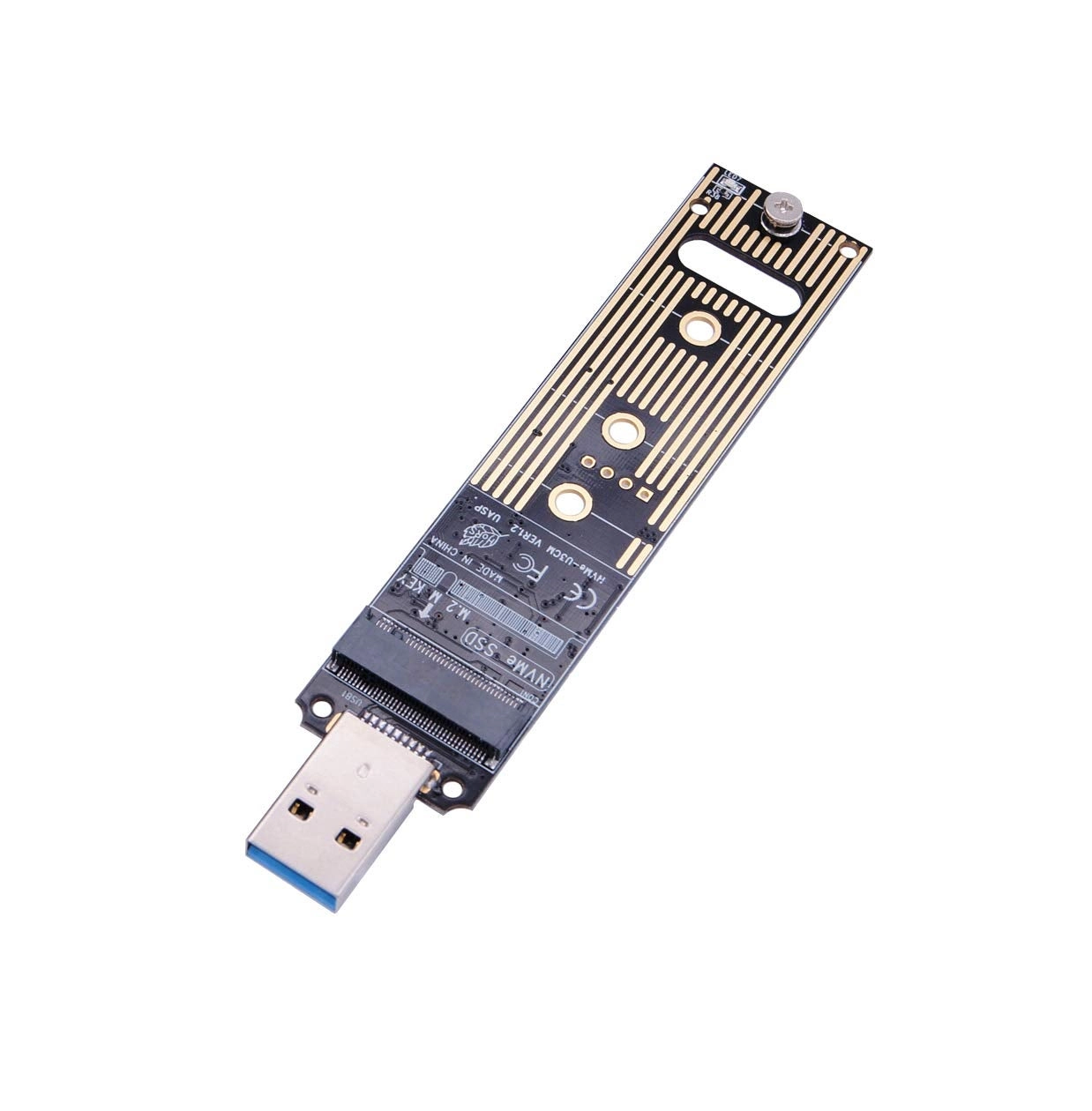 KBR M.2 NVME USB 3.1 Adapter - M-Key 10 Gbps