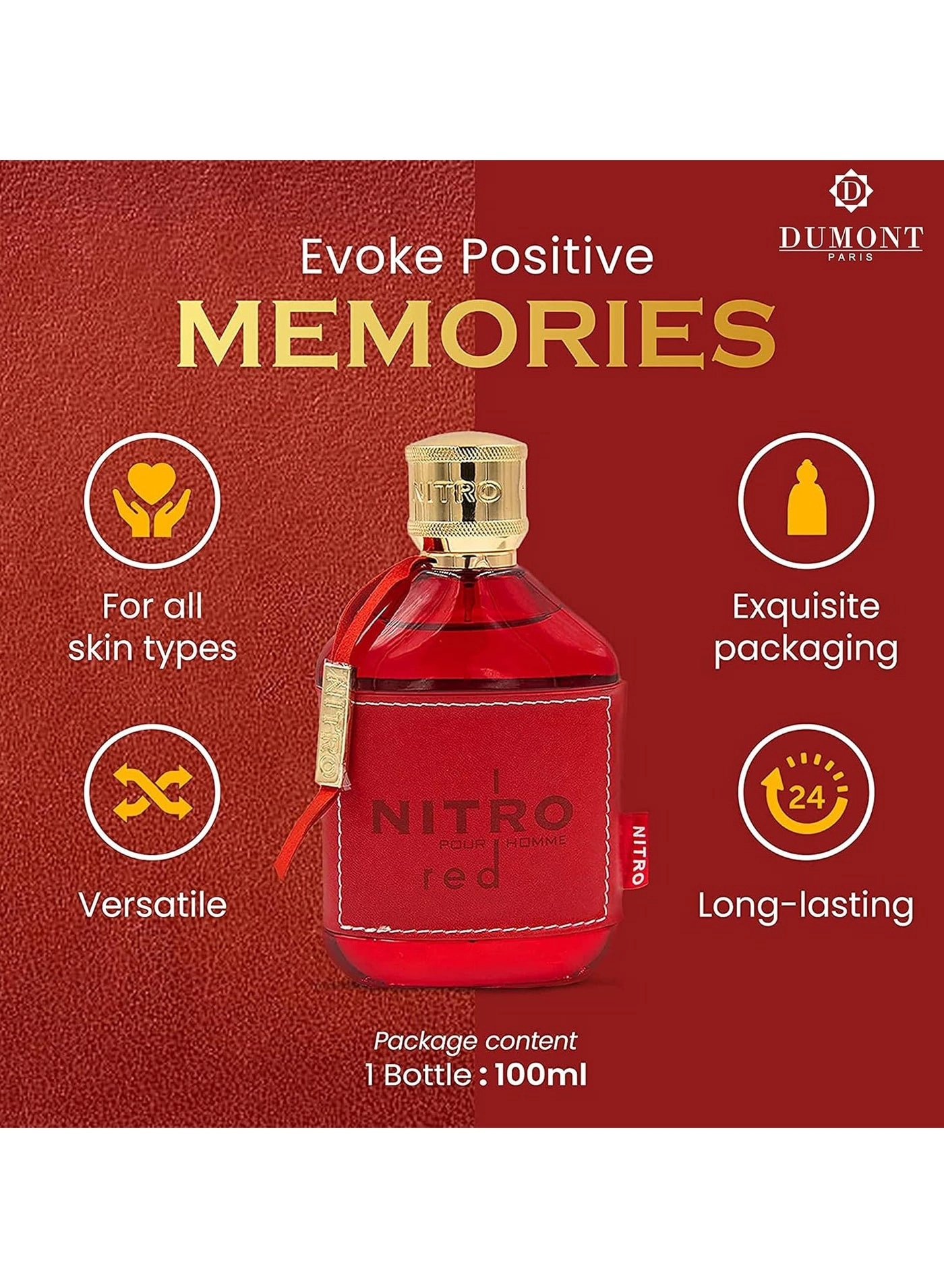 Nitro Red Eau de Parfum 100 ml