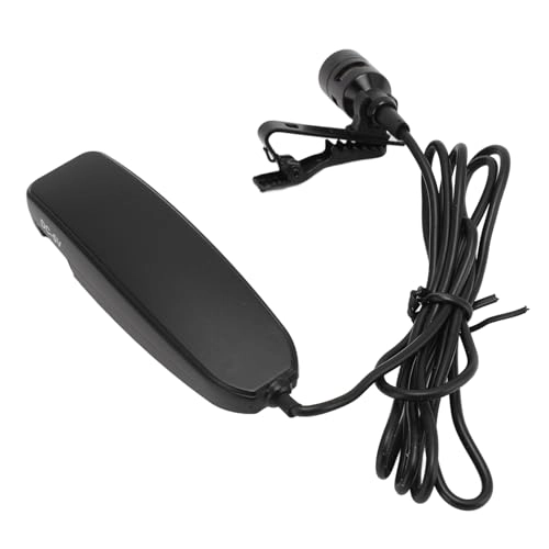 Wireless Lavalier Microphone - 2 x Microphones 2.4-2.483GHz