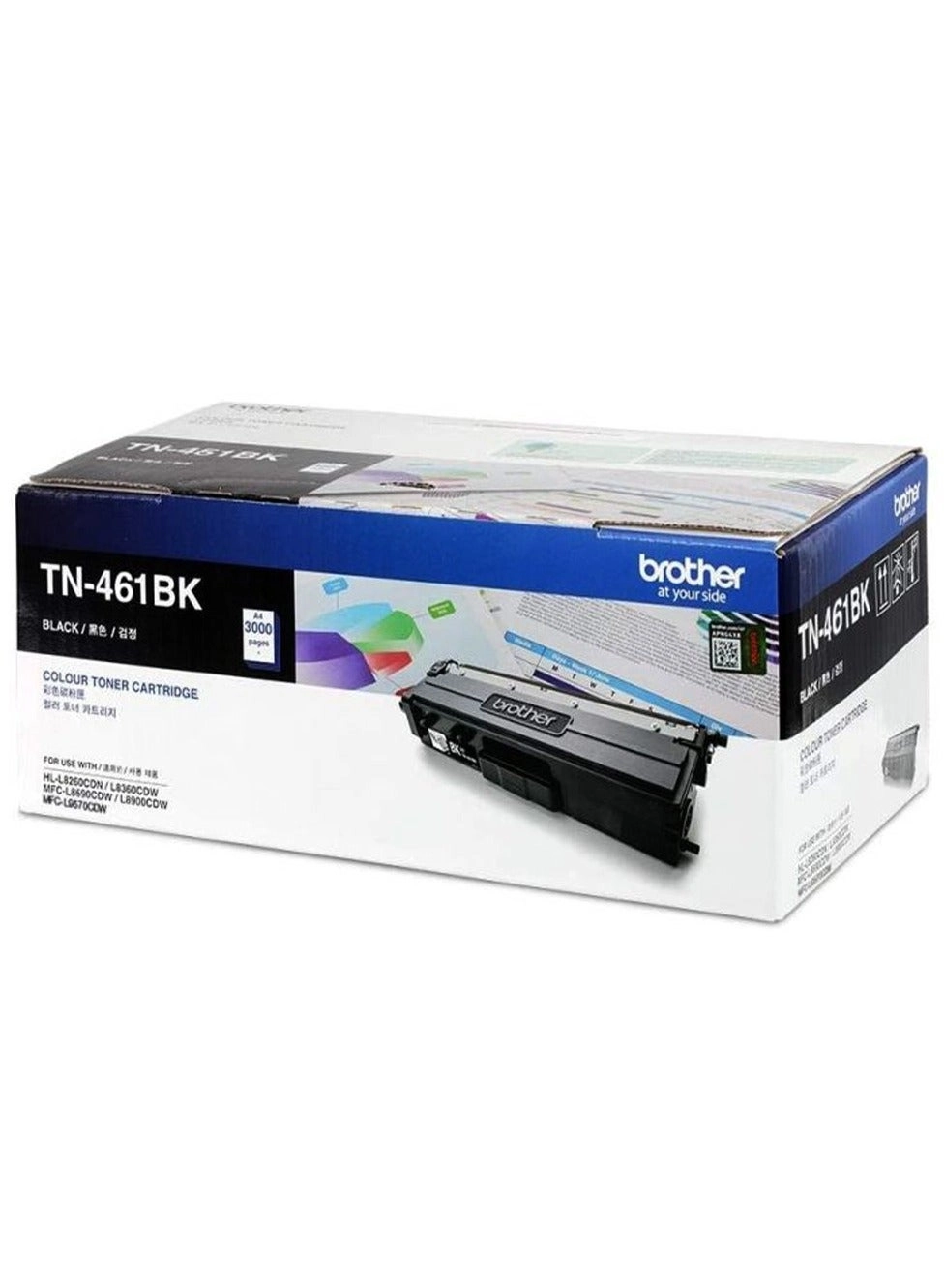 TN-461BK - 3000 pages Black