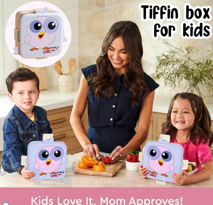 Carnival Super Birdy Lunch Box - 1120ml+70ml