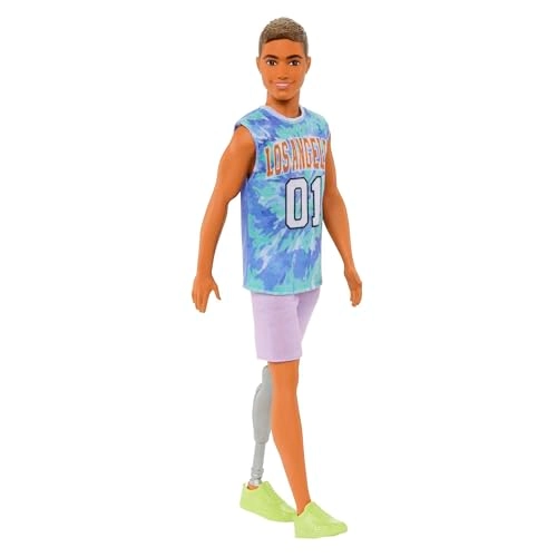 Ken Doll - Fashionistas prosthetic leg Ages 3+