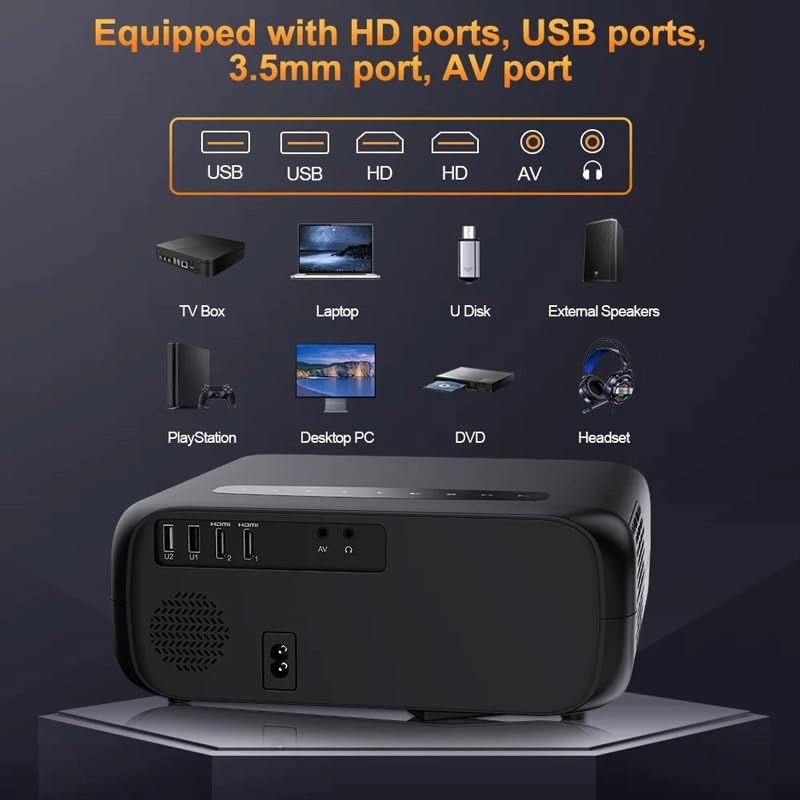 1080P Projector 10000 Lumens 1920*1080P