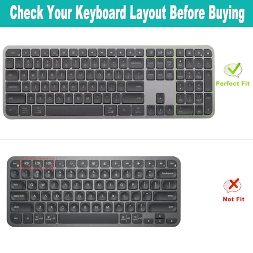 Keyboard Cover for Logitech MX Keys