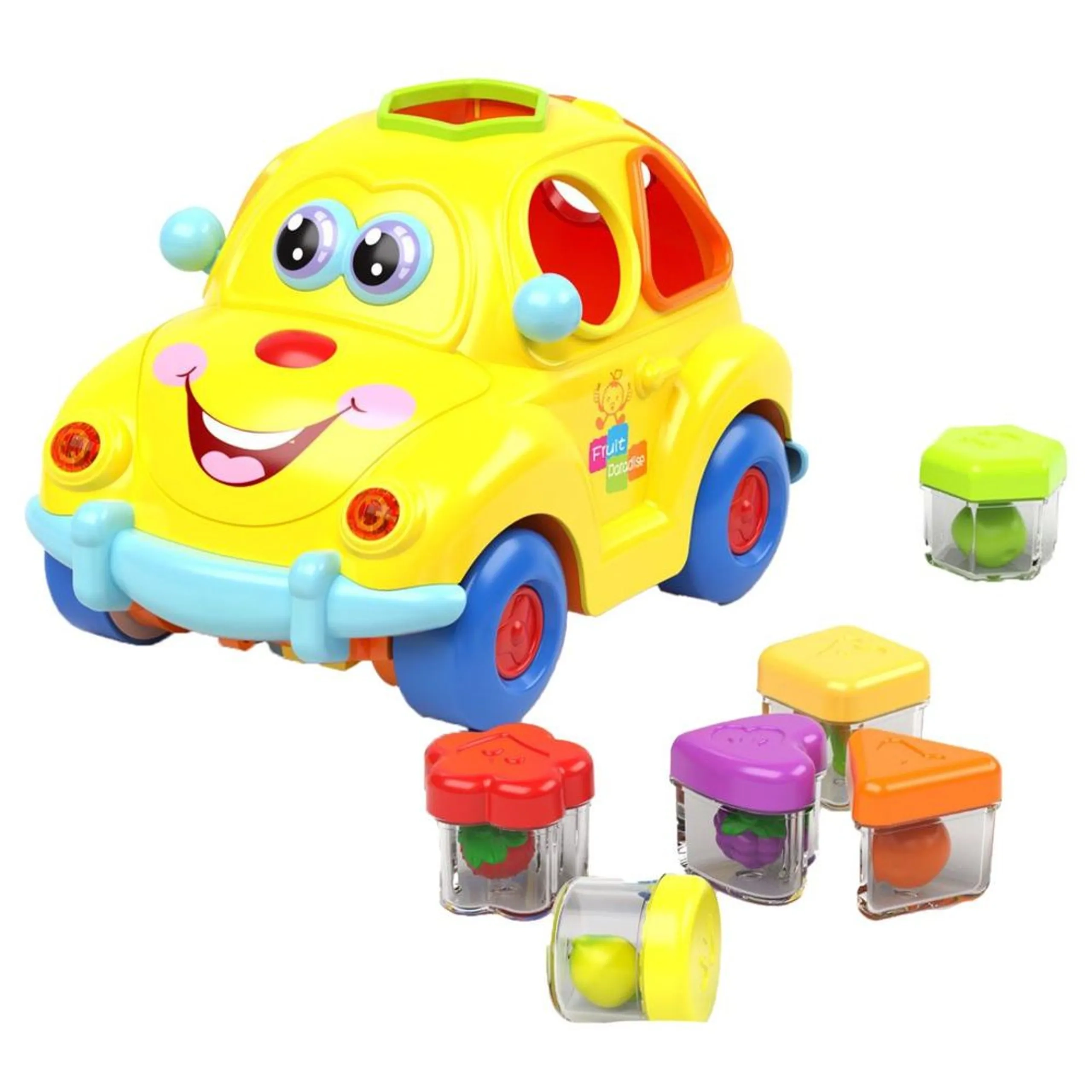 HOLA Super Fun Fruit Car - 18 Months 6 piece(s)