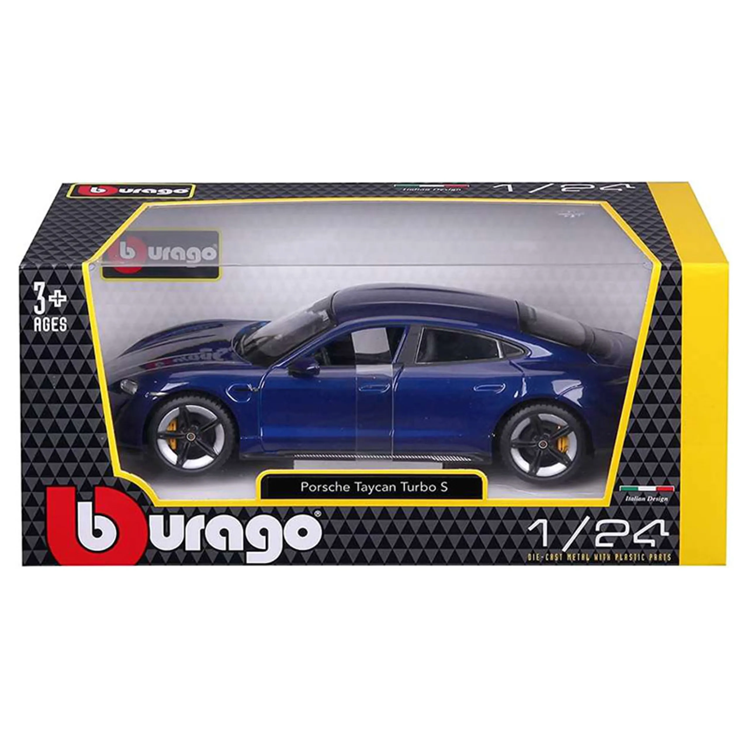 Bburago Porsche Taycan Turbo S 1:24