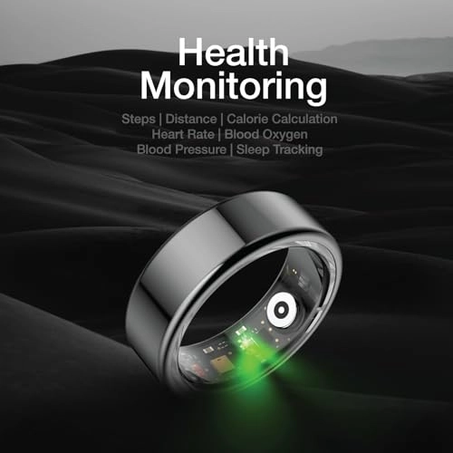 Smart Ring Health Observer - 9-18.9mm Wireless Charging Case 5-7 days