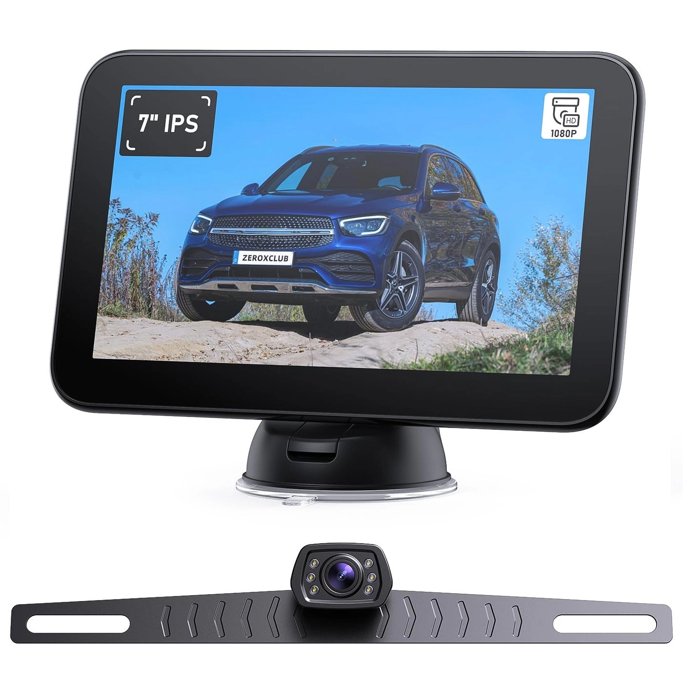 ZEROXCLUB Wired Backup Camera - Night Vision Wired 1080P