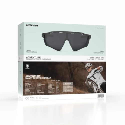 Adventure Smart Sports Eyewear - Bluetooth V5.4 IPX5 UV400