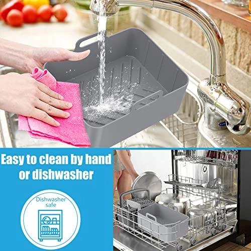 Air Fryer Silicone Liner - Food-grade Silicone 2PCS