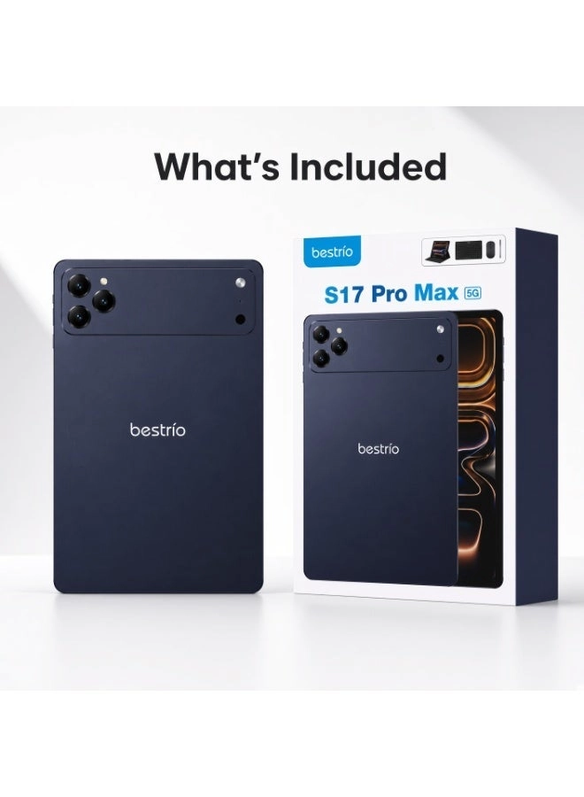 Bestrio S17 Pro Max Tablet 10.1" 5G 8GB RAM 512GB