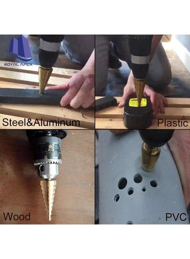 Step Drill Bit - High Speed Steel 1 piece(s) 4mm to 30mm