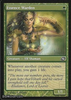 Magic: the Gathering Essence Warden - Green Planar Chaos