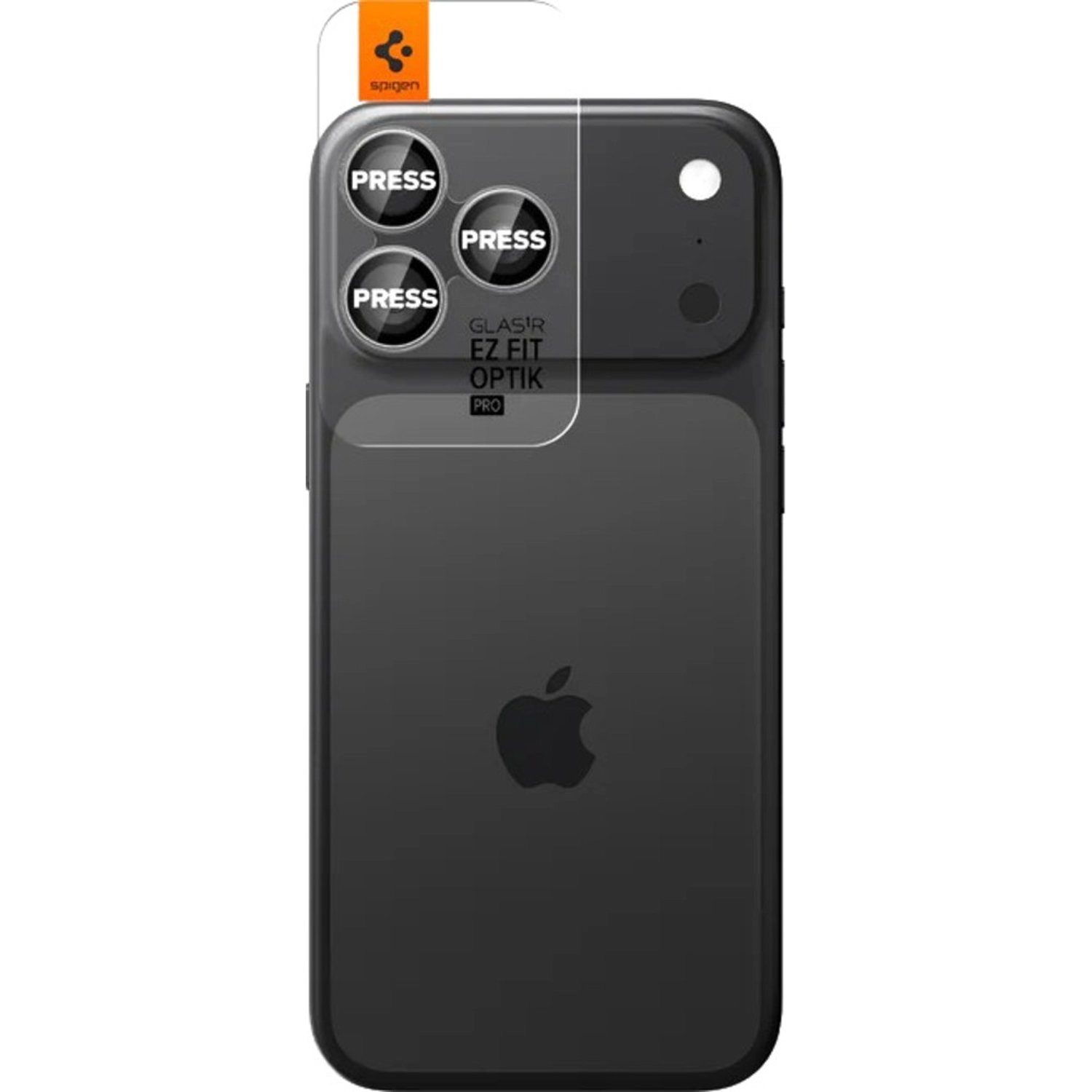 Spigen Dust Resistant Tempered Glass Camera Lens Protector for iPhone 17 Pro Max / iPhone 17 Pro (2-Pack)