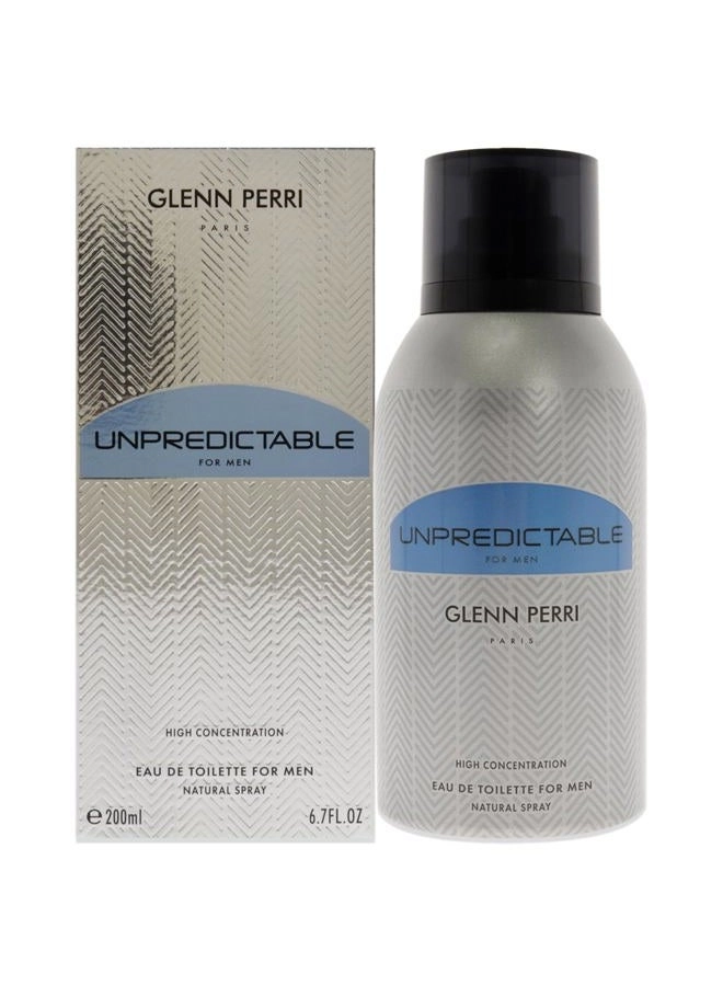 Glenn Perri Unpredictable High Concentration - Eau de Toilette 6.7 oz