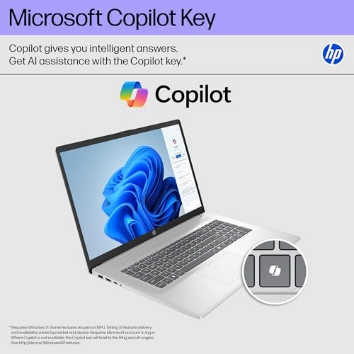 HP 17 Business Laptop 17-cn5075cl - 17.3'' Ultra 7 255U 64GB DDR5 2 TB SSD