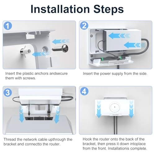Starlink Gen 3 Router Mount - Starlink Gen 3 Power Supply Starlink Gen 3 Mesh Router