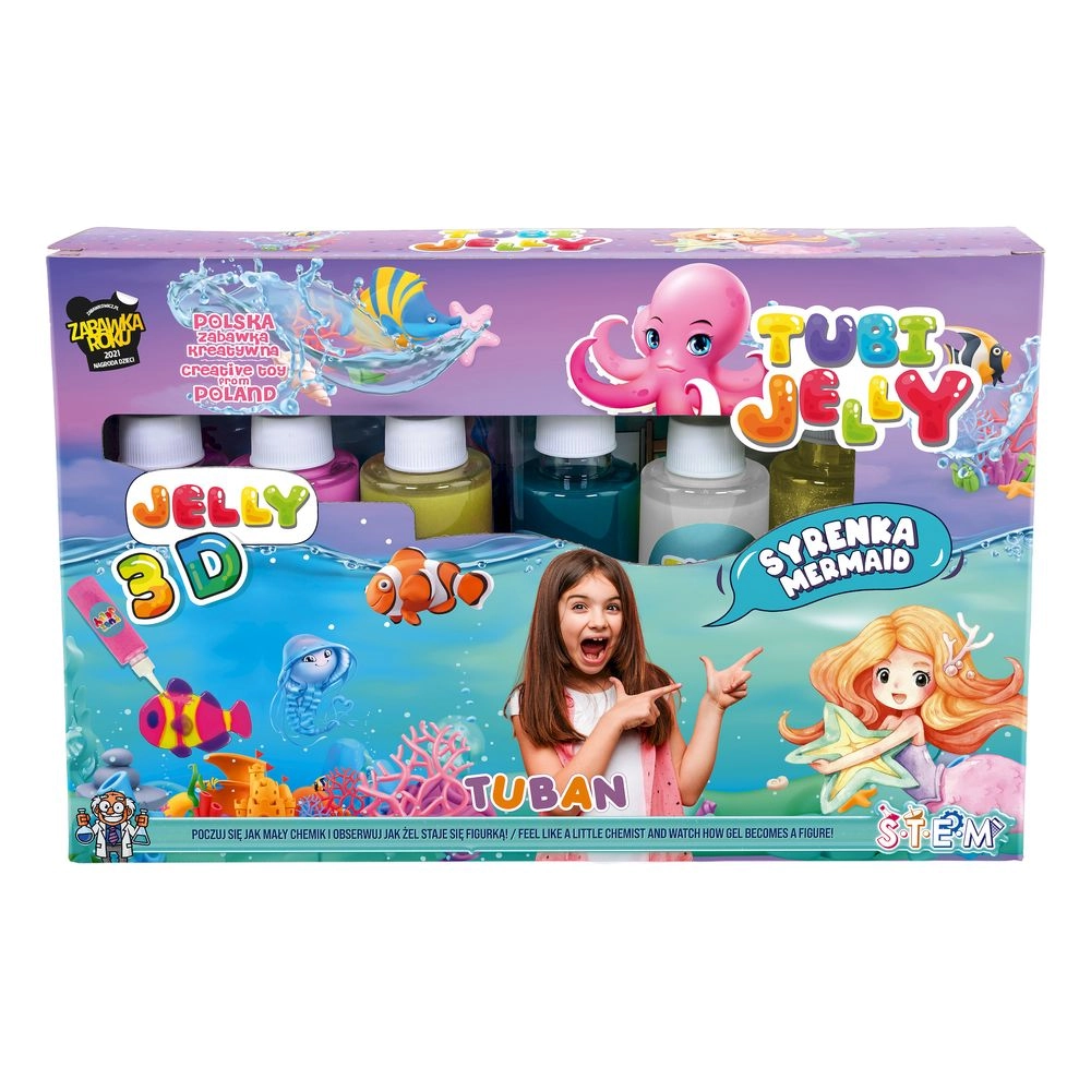 Tuban Tubi Jelly Set Mermaid - 8+ years