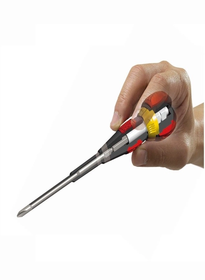 BALL GRIP Ratchet Screwdriver Set (5 Pcs)