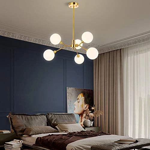 Magic Bean Molecule Chandelier