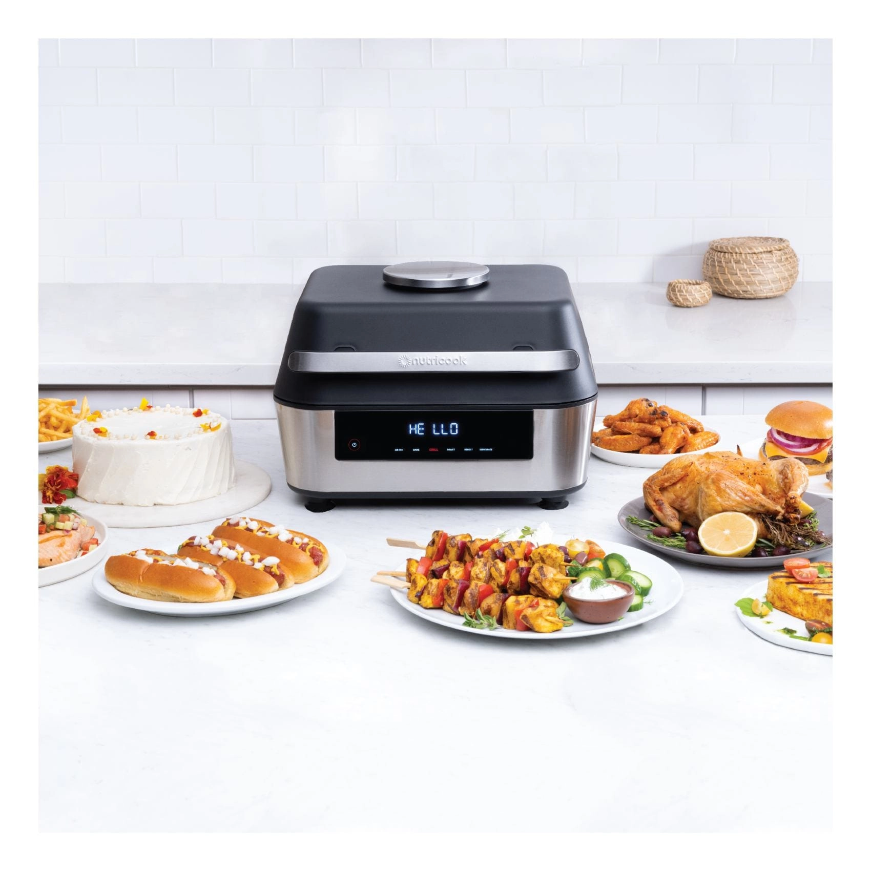 Smart Indoor Grill/Air Fryer NC-AFG960
