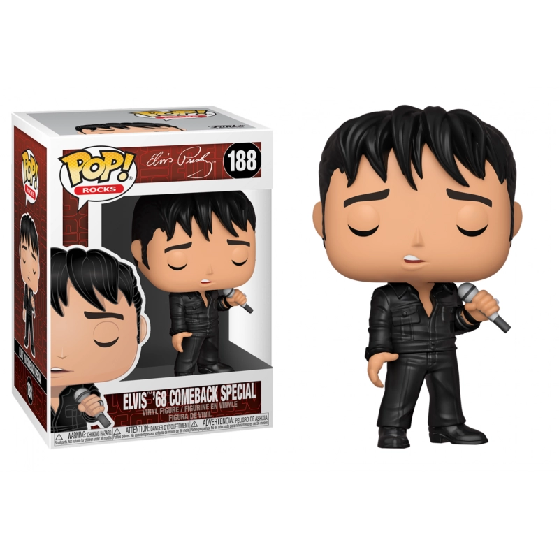 FUNKO POP! Rocks Elvis 68 Comeback Special