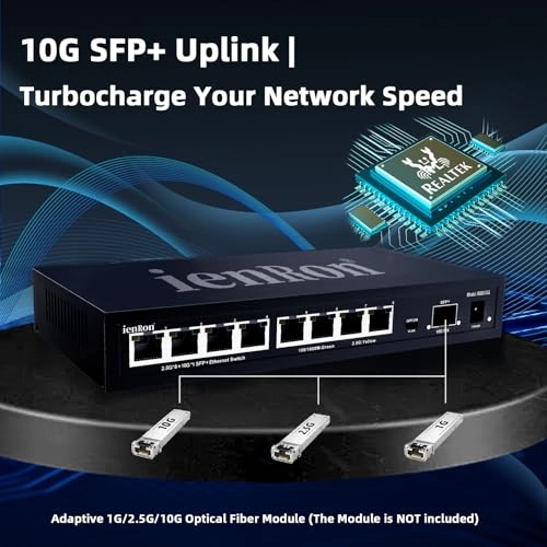 9-Port| 8*2.5G+1*10G SFP 9-ports